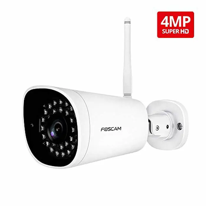 Foscam G4P, network camera (white, wireless, 2K resolution)