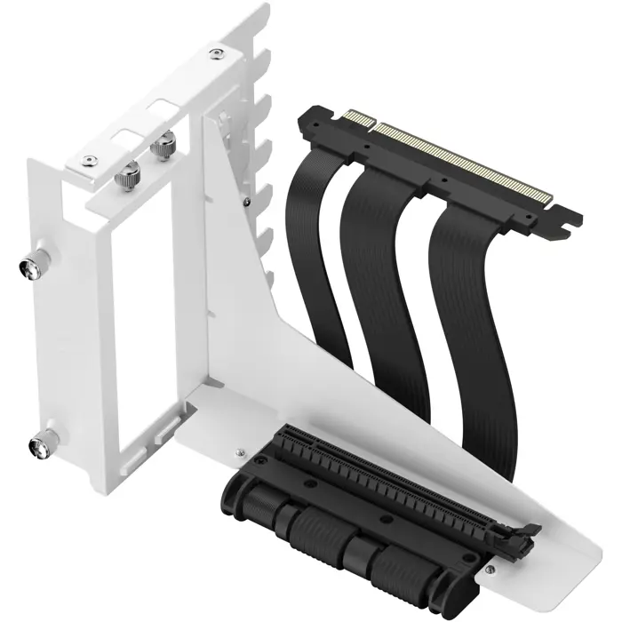 Fractal Design Flex 2 PCIe 4.0 x16 White, bracket + extension cable (white/black, 19.5cm)