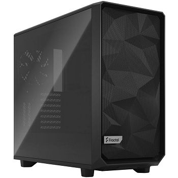 Fractal Design Meshify 2 Black TG Light Tint Midi-Tower, Tempered Glass, black FD-C-MES2A-03