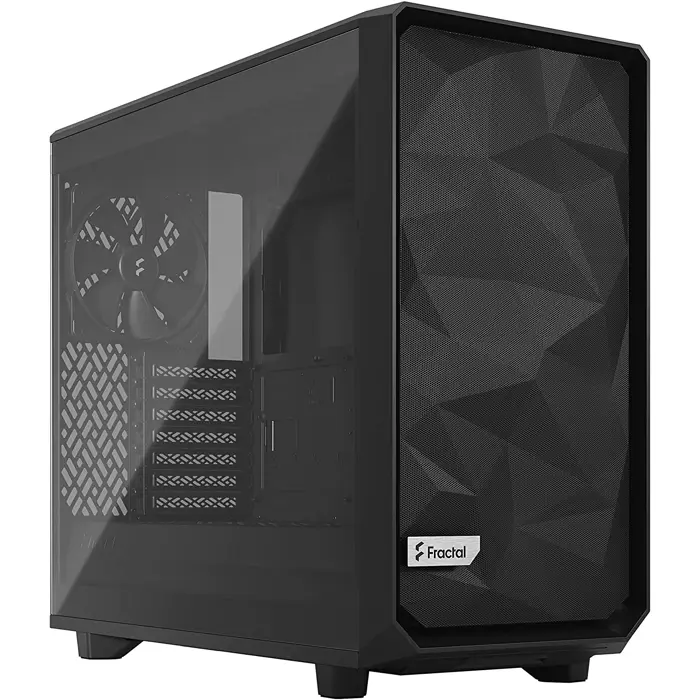 Fractal Design Meshify 2 Lite Black TG Light Tint, Tower Case (black)