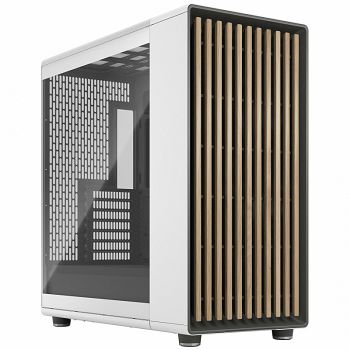 Fractal Design North XL Chalk Case TG Clear - white-FD-C-NOR1X-04