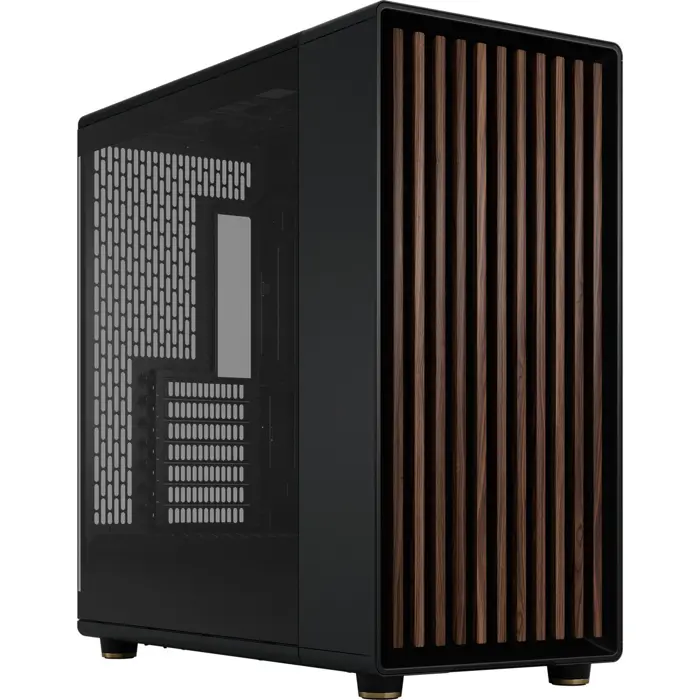 Fractal Design North XL RC Charcoal Black TG Dark, Tower Case Black, Tempered Glass Version