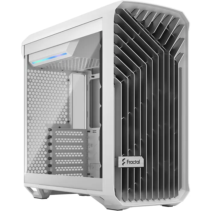 Fractal Design Torrent Compact White TG Clear Tint, Tower Case (White, Tempered Glass) FD-C-TOR1C-03