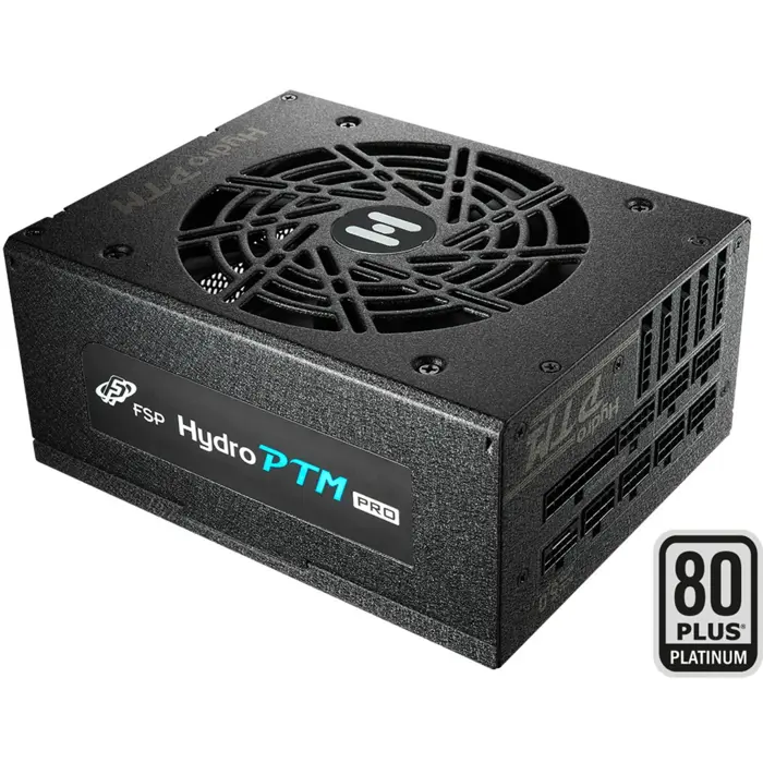 FSP Hydro PTM PRO ATX3.0(PCIe5.0) 1200W, PC power supply (1x 12-pin high power GPU, 4x PCIe, cable management, 1200 watts)