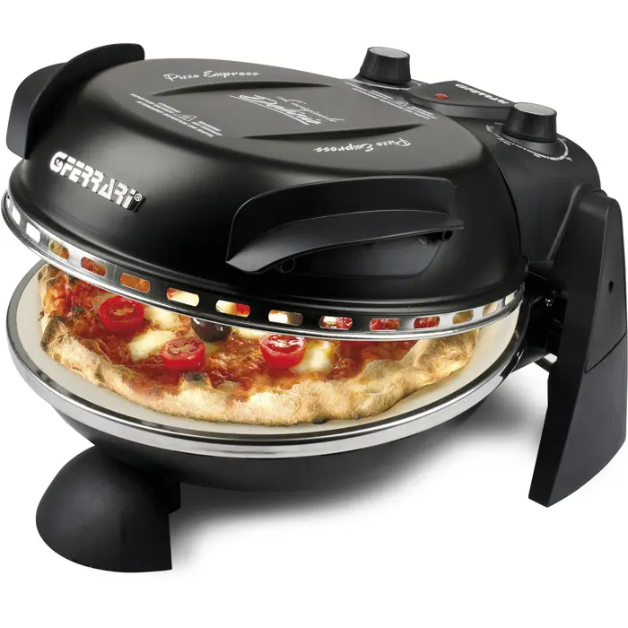 G3 Ferrari Delizia pizza oven (black, 1,200 watts, for pizza O 31cm)