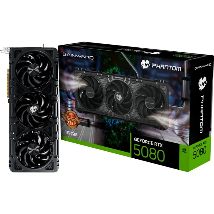 Gainward GeForce RTX 5080 Phantom GS (DLSS 4, 3x DisplayPort, 1x HDMI 2.1)
