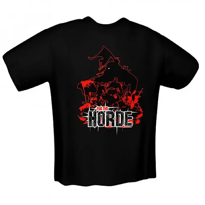 GamersWear FOR THE HORDE T-Shirt Black (M)-5138-M