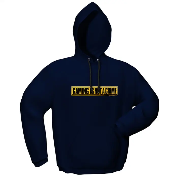 GamersWear NOT A CRIME Kapu Navy (XL)-5085-XL