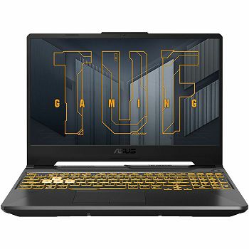 Gaming laptop ASUS TUF F15 FX506HF-HN014, 15.6" FHD IPS 144Hz, Intel Core i5 11400H up to 4.5GHz, 16GB DDR4, 512GB NVMe SSD, NVIDIA GeForce RTX2050 4GB, Win11P
