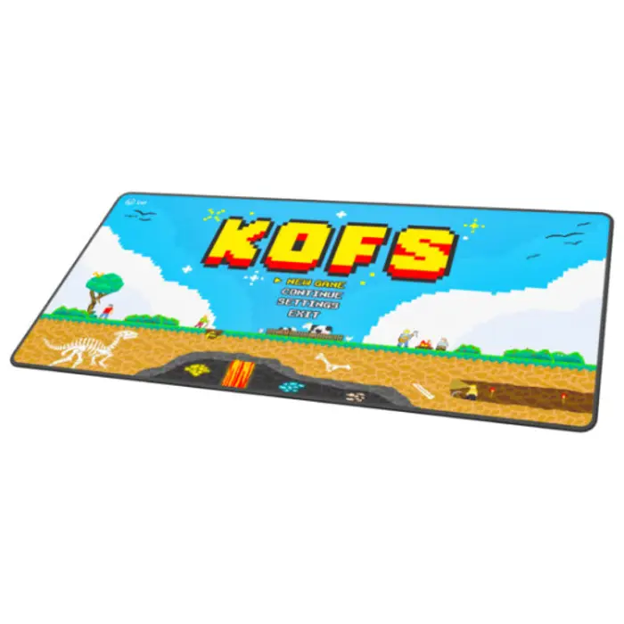 Gaming podloga UVI x KOFS Inferno XXL