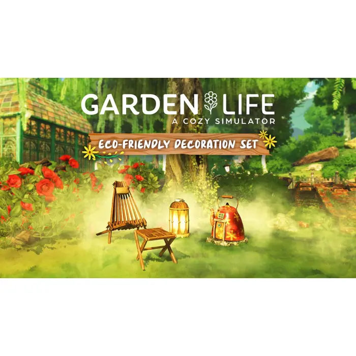 Garden Life: A Cozy Simulator - Eco-friendly Decoration Set