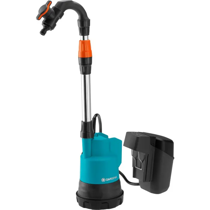 Gardena battery rain barrel pump 2000/2 18V P4A - 14602-66