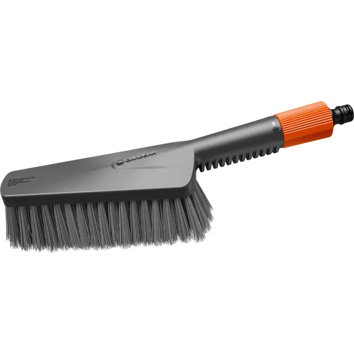 GARDENA Cleansystem hand brush M soft, washing brush (grey)