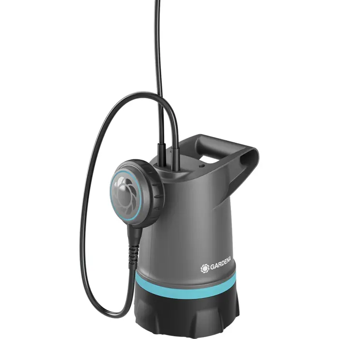 Gardena Clear Water Submersible Pump 20000 BASIC, Submersible / Pressure Pump (grey/black, 550 watts)