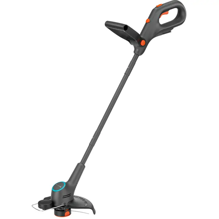 Gardena Cordless Grass Trimmer EasyTrim 25/18V P4A solo (grey/turquoise, without battery and charger, POWER FOR ALL ALLIANCE)