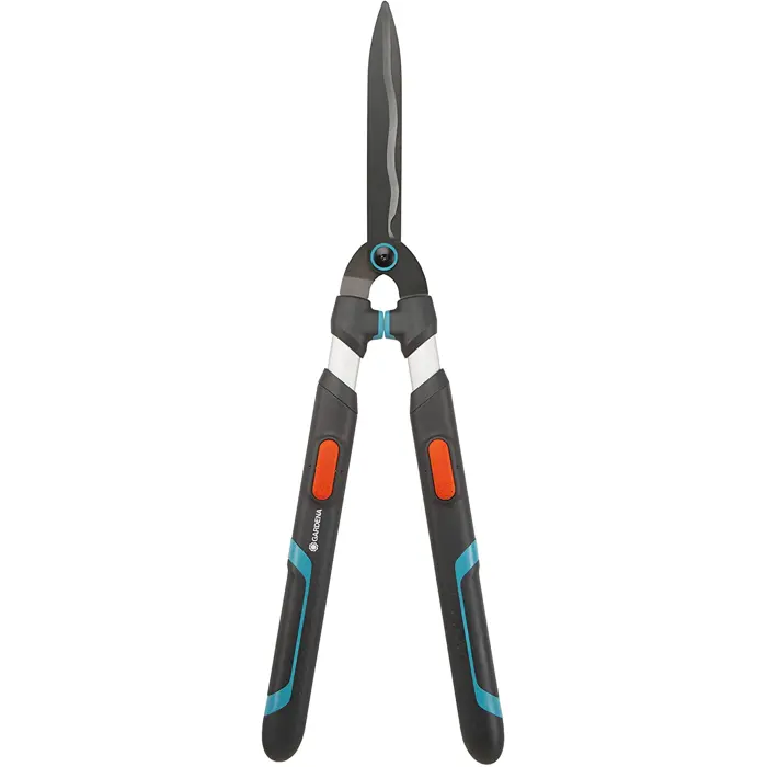 GARDENA hedge trimmer TeleCut (grey / turquoise, 23cm)