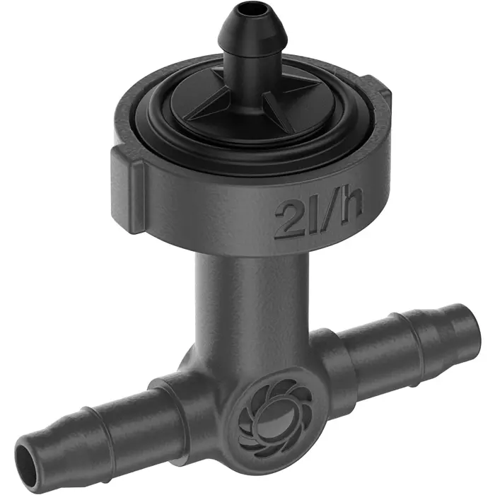 Gardena Micro-Drip-System Series Drippers 2 l/h, pressure-compensating (dark grey, 10 pieces, model 2023)