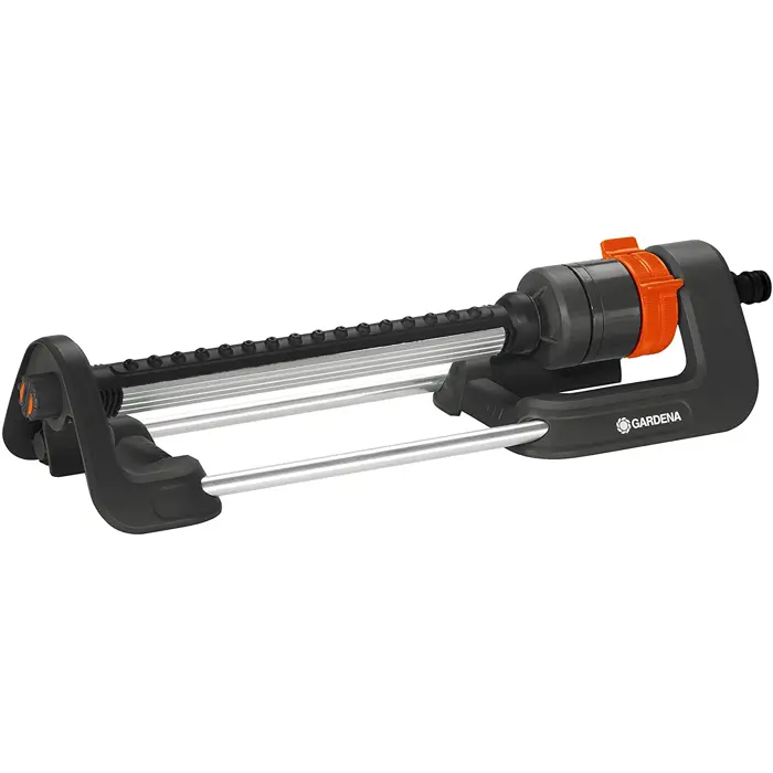 GARDENA Oscillating Sprinkler Aqua M (grey / orange)