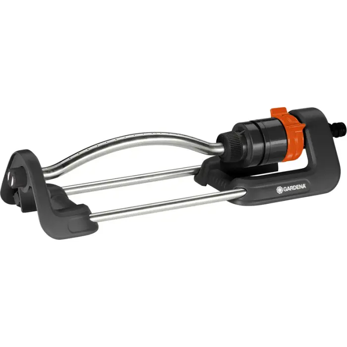 GARDENA square sprinkler Aqua S (grey / orange)
