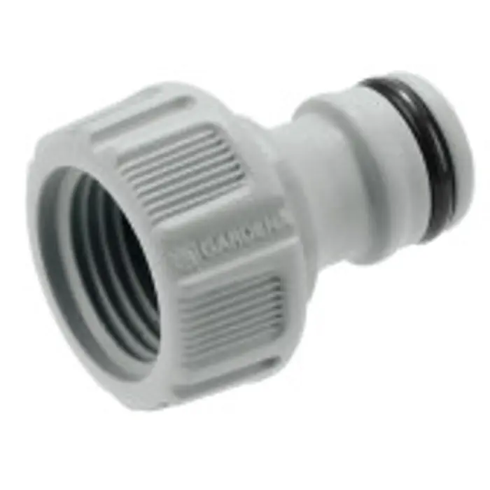 GARDENA tap connector 21mm (G 1/2 ""), tap piece (grey)