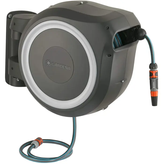 GARDENA Wall-Mounted Hose Box RollUp XL, 35 meters, hose reel