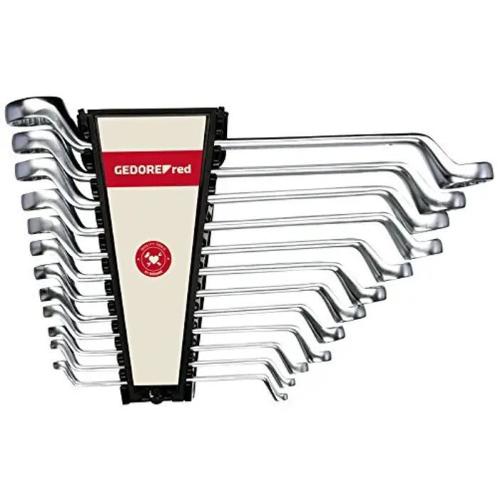 Gedore Red double ring wrench set, 12 parts, wrenches (chrome, SW 6 - 32mm)