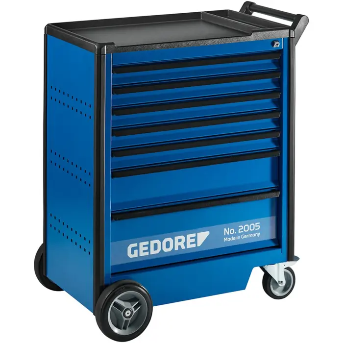 Gedore tool trolley 2005 0511 with 7 drawers (blue/black)