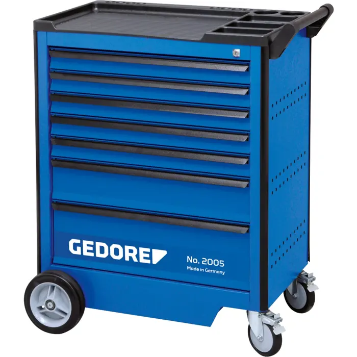 Gedore tool trolley 2005-TS-308 (blue/black, incl. 308 tools)