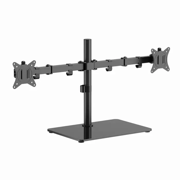 GEMBIRD DUAL MONITOR DESK STAND (ROTATE, TILT, SWI