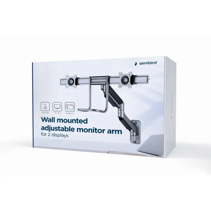 gembird-ma-wa2-02-adjustable-wall-2-display-mounting-arm-17--72532-mongemmdo0021.webp
