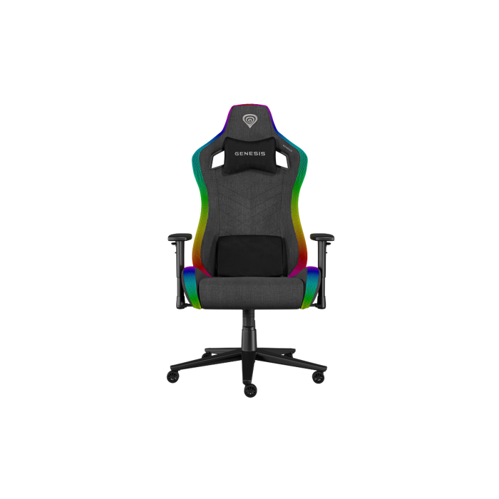 Genesis Trit 660 RGB, gaming stolica, siva