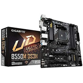 Gigabyte B550M DS3H , 4xDDR4, S.AM4, mATX
