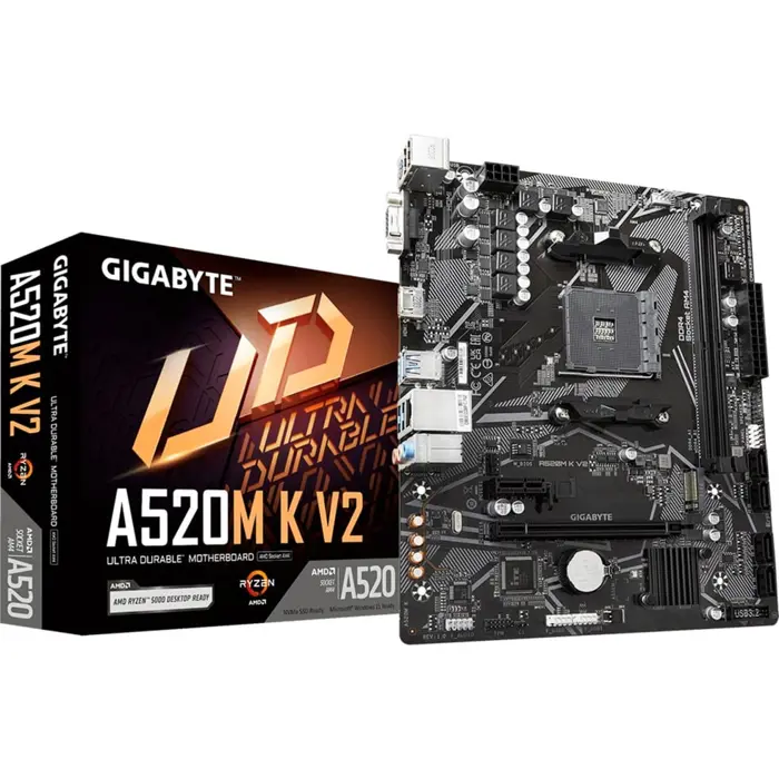 GIGABYTE A520M K V2, motherboard - Socket AM4