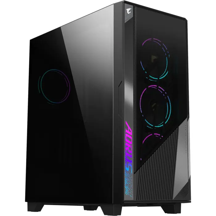 GIGABYTE AC500G ST, tower case (black, tempered glass)