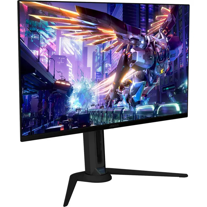 GIGABYTE AORUS FO32U2P, gaming monitor - 31.5 - black, UltraHD/4K, QD-OLED, DP 2.1 UHBR20, 240Hz panel