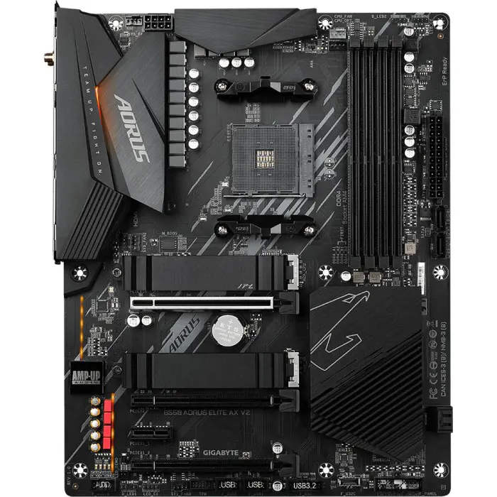 GigaByte B550 AORUS ELITE AX V2 B550 - Socket AM4 - Mainboard