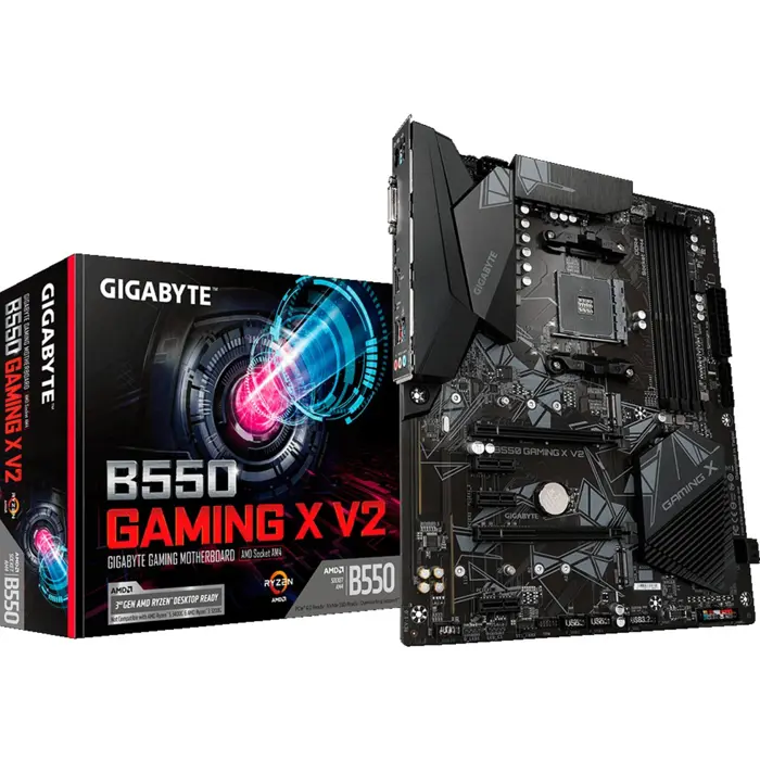 GIGABYTE B550 Gaming X V2 AMD B550 - Socket AM4 - ATX, Mainboard