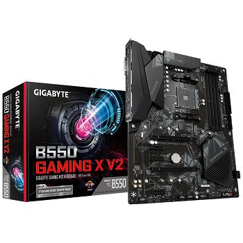 GIGABYTE B550 Gaming X V2 Rev 1.1, AMD B550 Mainboard - Socket AM4 B550 GAMING X V2 1.1