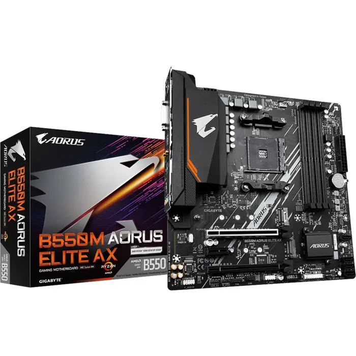 GigaByte B550M AORUS ELITE AX - Socket AM4