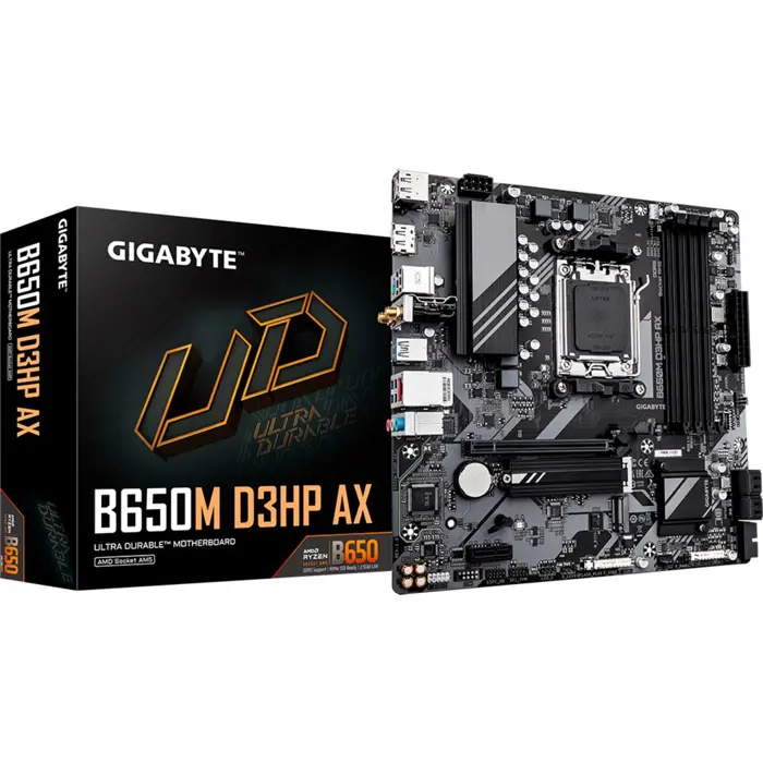 GIGABYTE B650M D3HP AX - Socket AM5 - motherboard