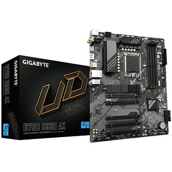 GIGABYTE B760 DS3H AX, Intel B760 Mainboard - Socket 1700, DDR5 B760 DS3H AX