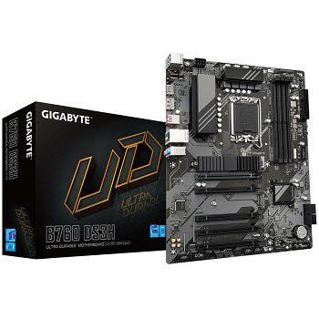 GIGABYTE B760 DS3H, Intel B760 Mainboard, Socket 1700, DDR5 B760 DS3H