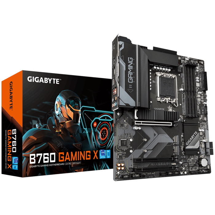 GIGABYTE B760 GAMING X, DDR5, SATA3, USB3.2Gen2, DP, LGA1700 ATX