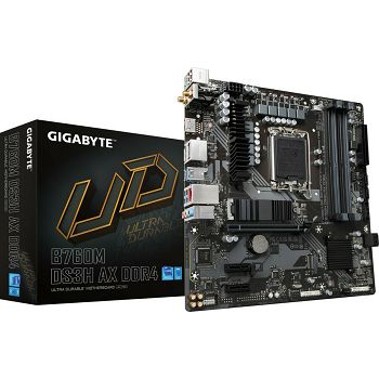Gigabyte B760M DS3H AX, DDR4, s1700, mATX