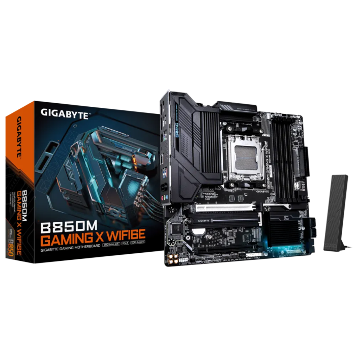 Gigabyte B850M Gaming X WiFi6e, DDR5, SATA3, USB3.2GEN2, DP, 2.5GBE, WIFI 6E, AM5 MATX