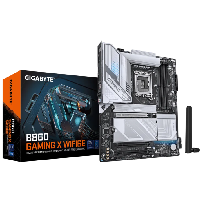 Gigabyte B860 Gaming X WiFi6e, DDR5, SATA3, USB4, DP, WiFi 6e, LGA1851 ATX