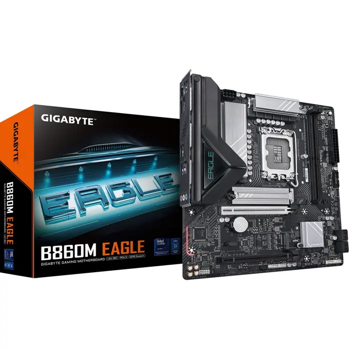 GIGABYTE B860M EAGLE - Socket 1851 - motherboard (white)