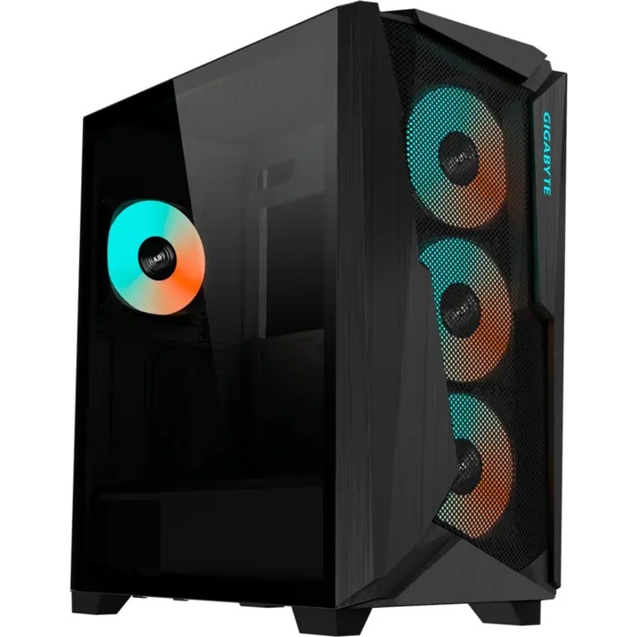GIGABYTE C301 G V2 , tower case (black, tempered glass)