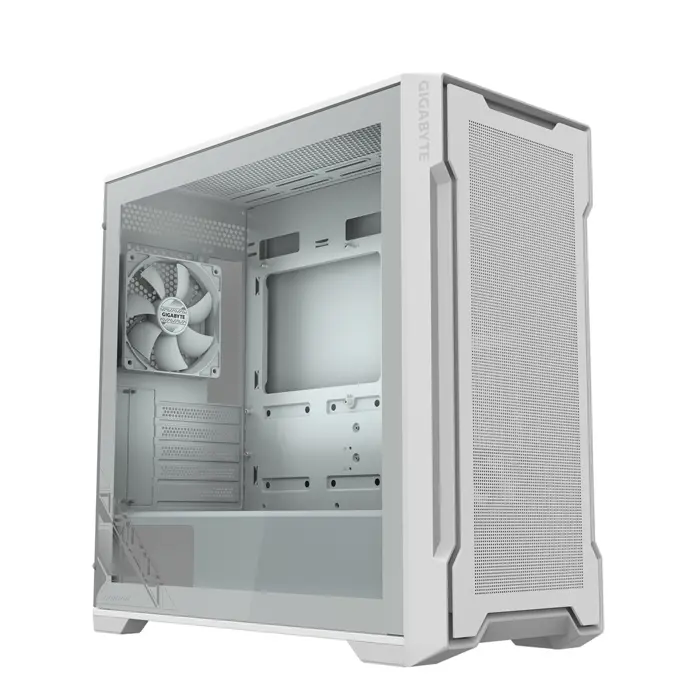Gigabyte case C102 GLASS ICE, mATX, Mid Tower, white