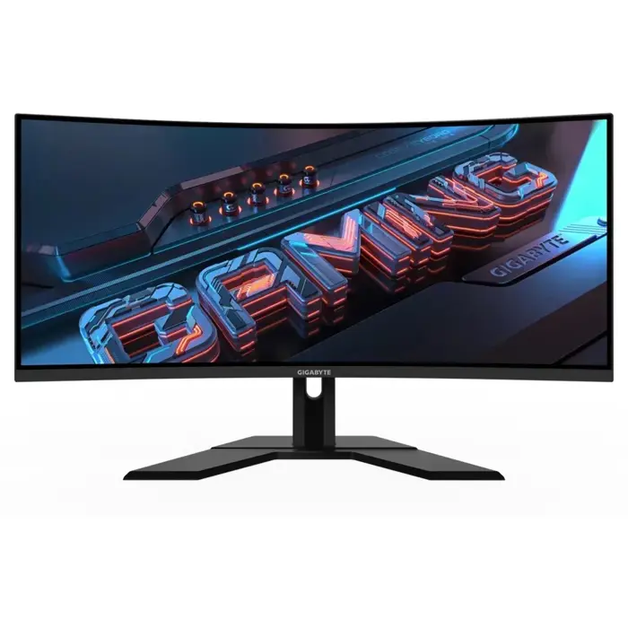 GIGABYTE G34WQCP 34 Zoll Gaming Monitor, 180Hz, VA, FreeSync Premium & G-SYNC Compatible-G34WQCP EK